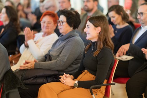 Zertifikatsverleihung Selbsthilfefreundliches Krankenhaus, Selina Huss