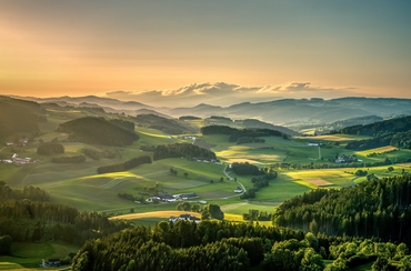 Hügellandschaft Mühlviertel