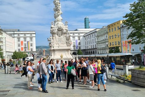 Dreifaltigkeitssäule in Linz