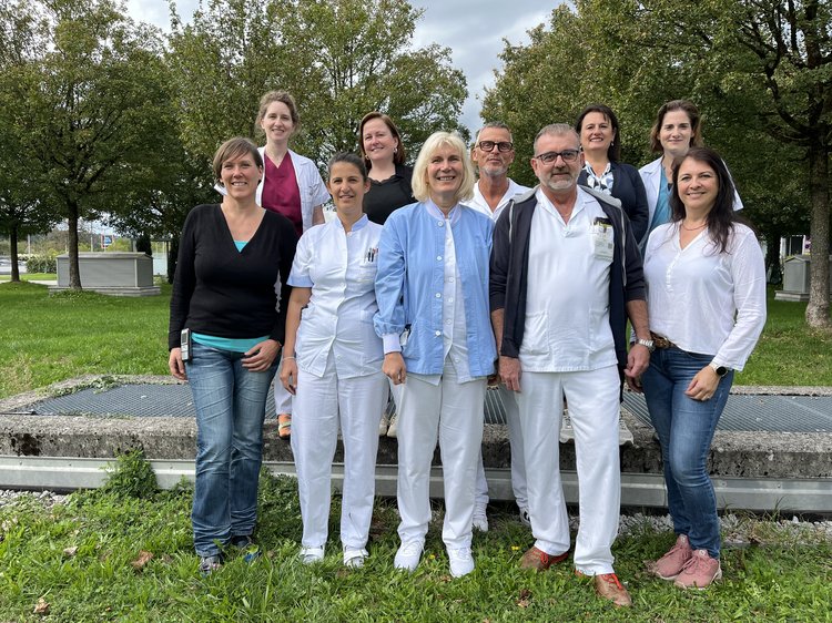 Gruppenbild von den Mitgliedern der Gewaltschutzgruppe