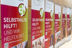 Zertifikatsverleihung Selbsthilfefreundliches Krankenhaus - Rollups