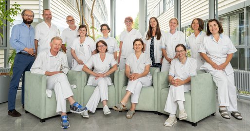 Teambild der Palliativabteilung