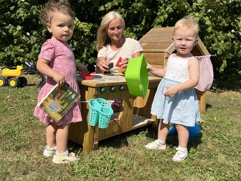 Kinder in der Sommerbetreuung am Klinikum Rohrbach